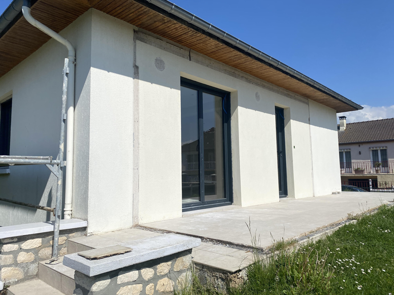 Isolation thermique extérieure et ravalement maison à Argences (Calvados-14)